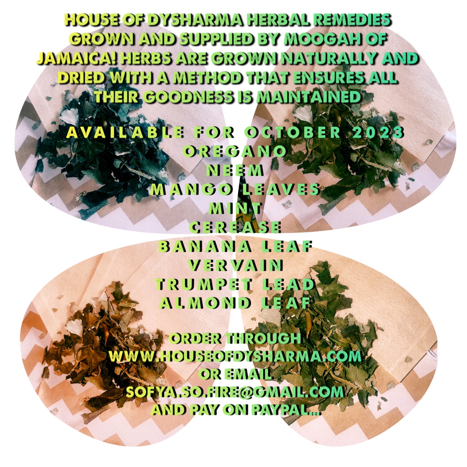 Spiritual Services and Organic Herbs